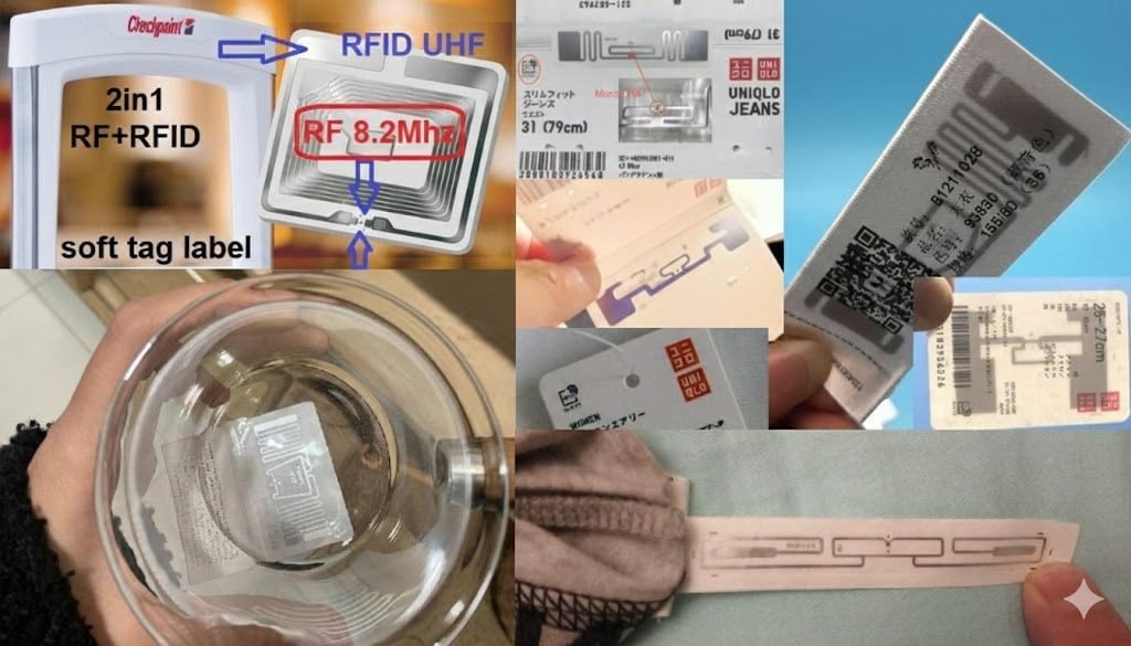 RFID UHF soft EAS tags